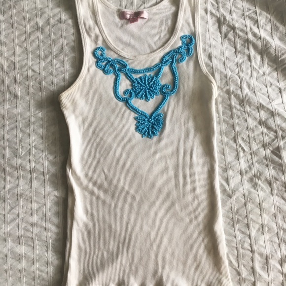 Romeo & Juliet Beaded Tank - Picture 2 of 3